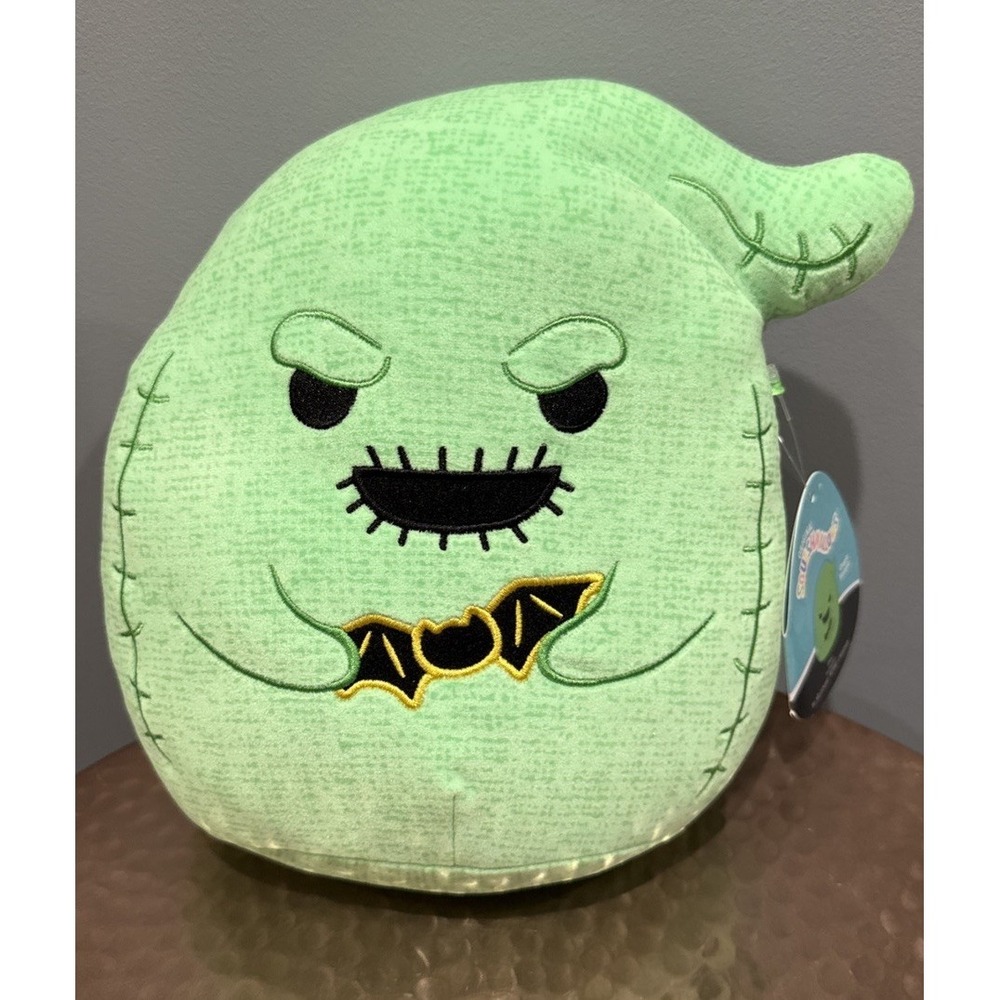Squishmallows Nightmare Before Christmas Oogie Boogie 8” Plush Bat Jack Green